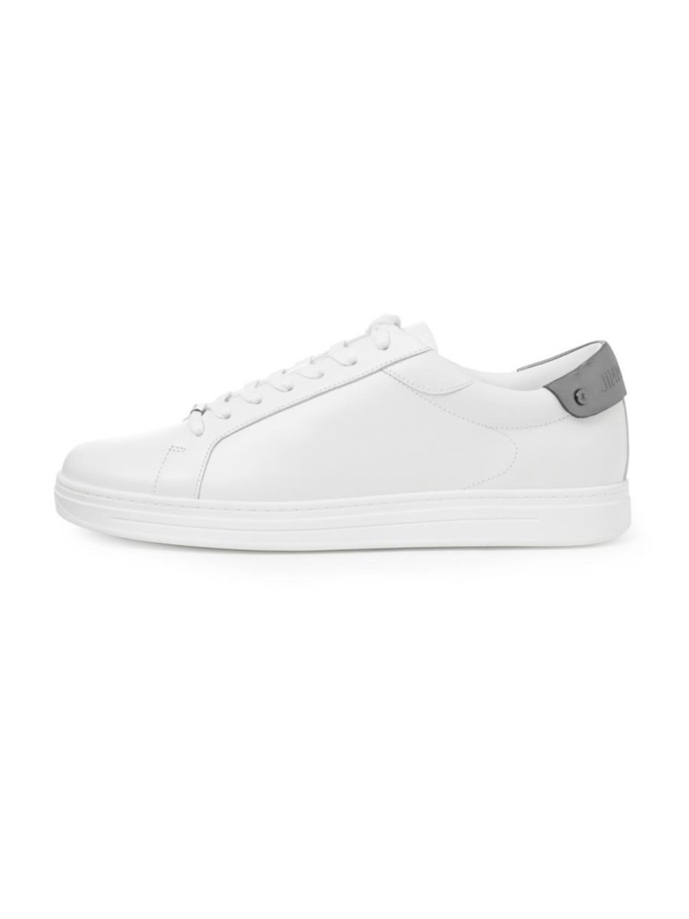 Jimmy Choo Rome white/gunmetal sneaker